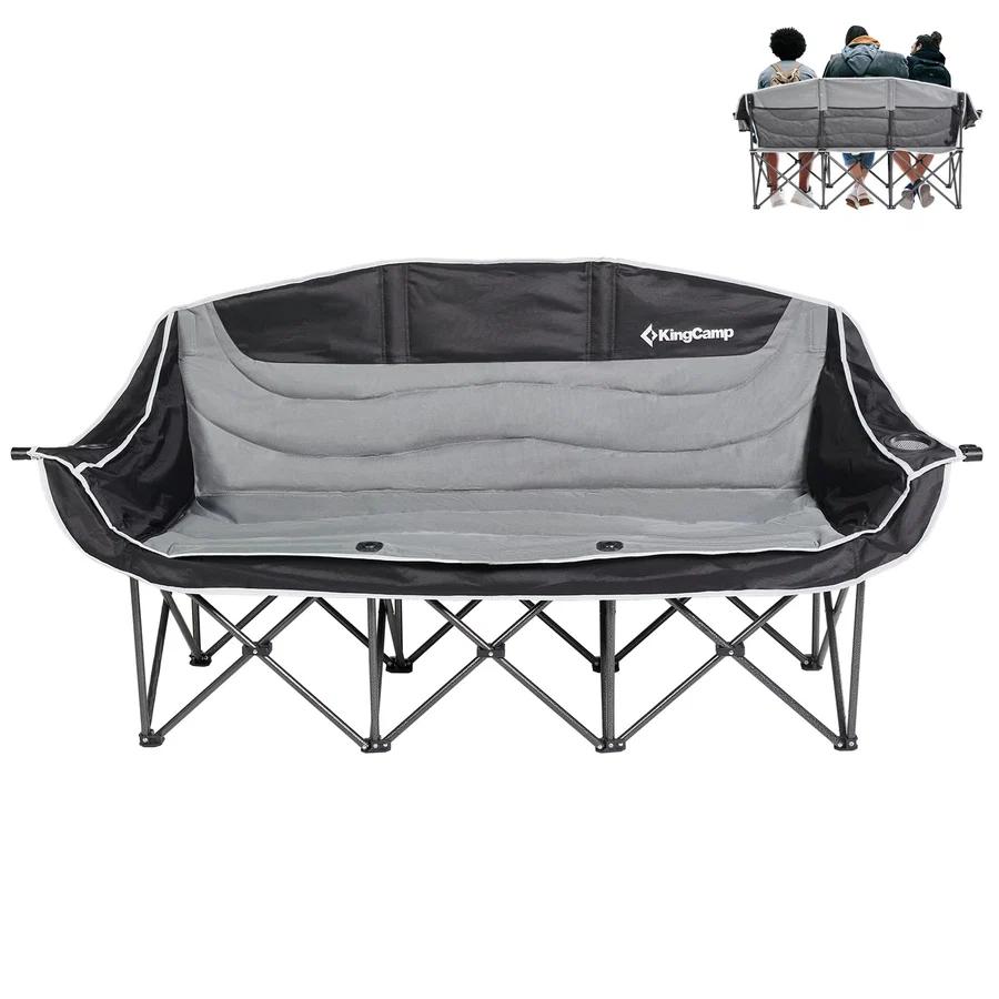 KingCamp CANNA C30 3-Person Family Camp Sofa