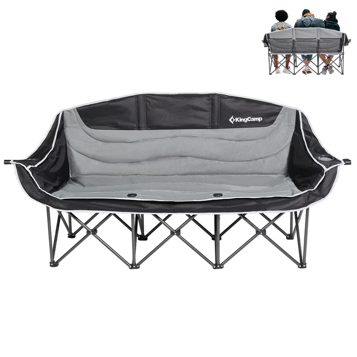 KingCamp CANNA C30 3-Person Family Camp Sofa