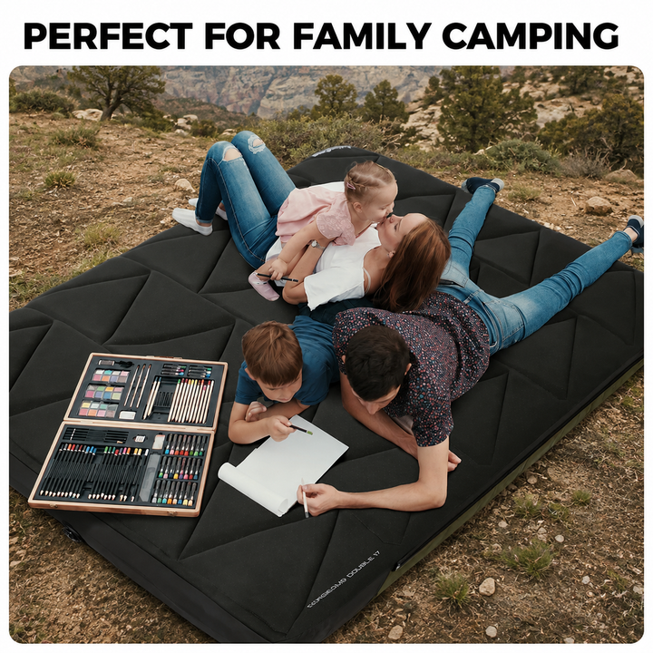 KingCamp GORGEOUS DOUBLE 17 Double Air Pad with Removable Cover