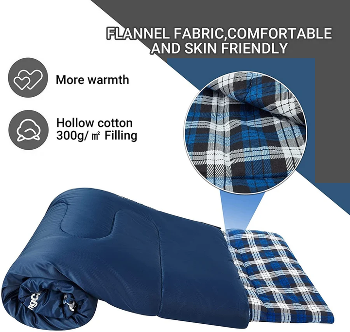 KingCamp 35F 3-Season Double Sleeping Bag