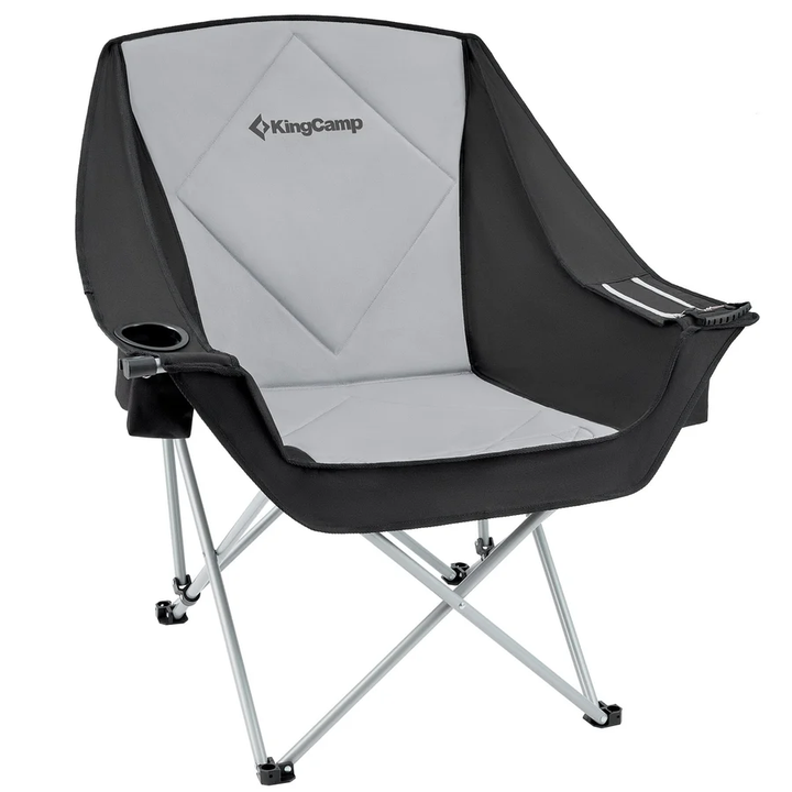 KingCamp Oversized Single Camp Sofa Chair with Cooler Bag