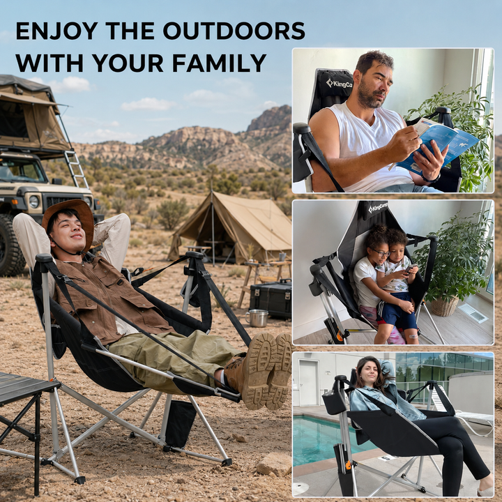 KingCamp ORCHID C20 Hammock Chair with Footrest