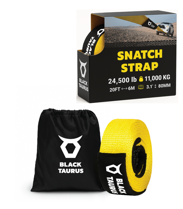 Elastic Snatch Strap HD 20' 24,500 lb