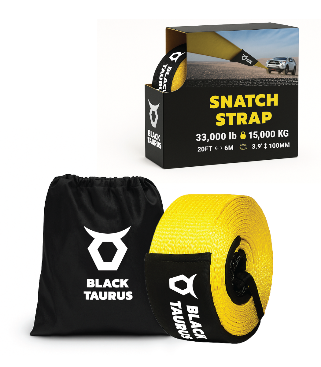Elastic Snatch Strap HD 20' 33,000 lb