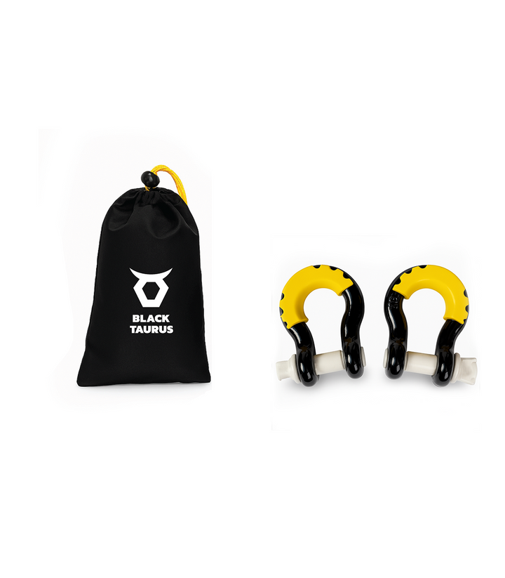 2-Pack D-Ring Tow Shackle 3/4 8800LB