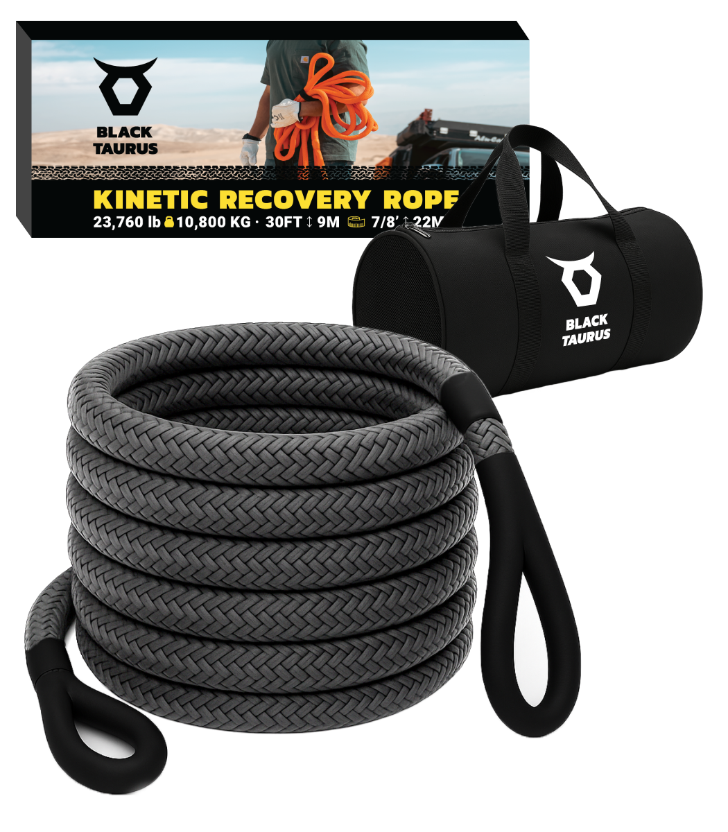 Kinetic Recovery Rope HD 30' 23,760 lb