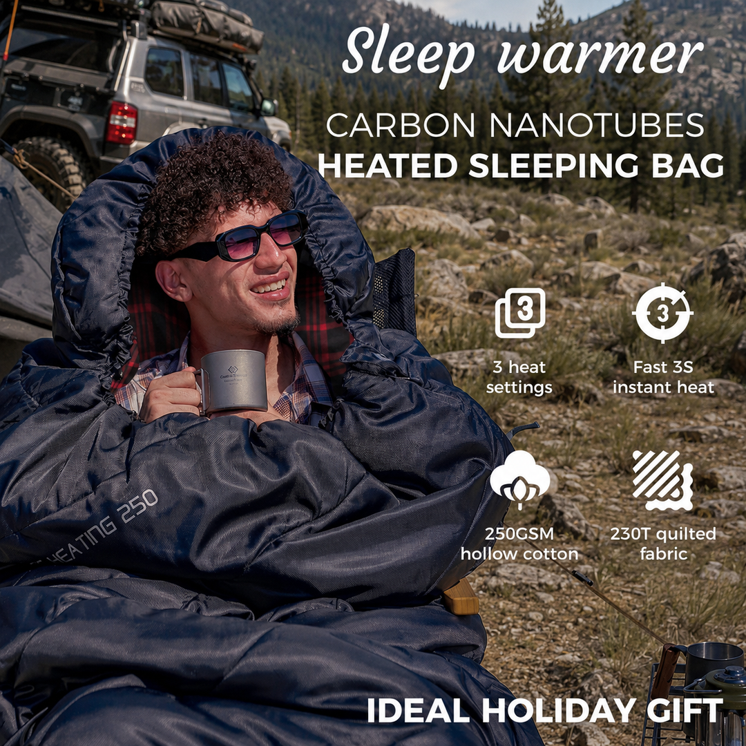KingCamp FREESPACE HEATING 250 Extra-Wide Heated Sleeping Bag