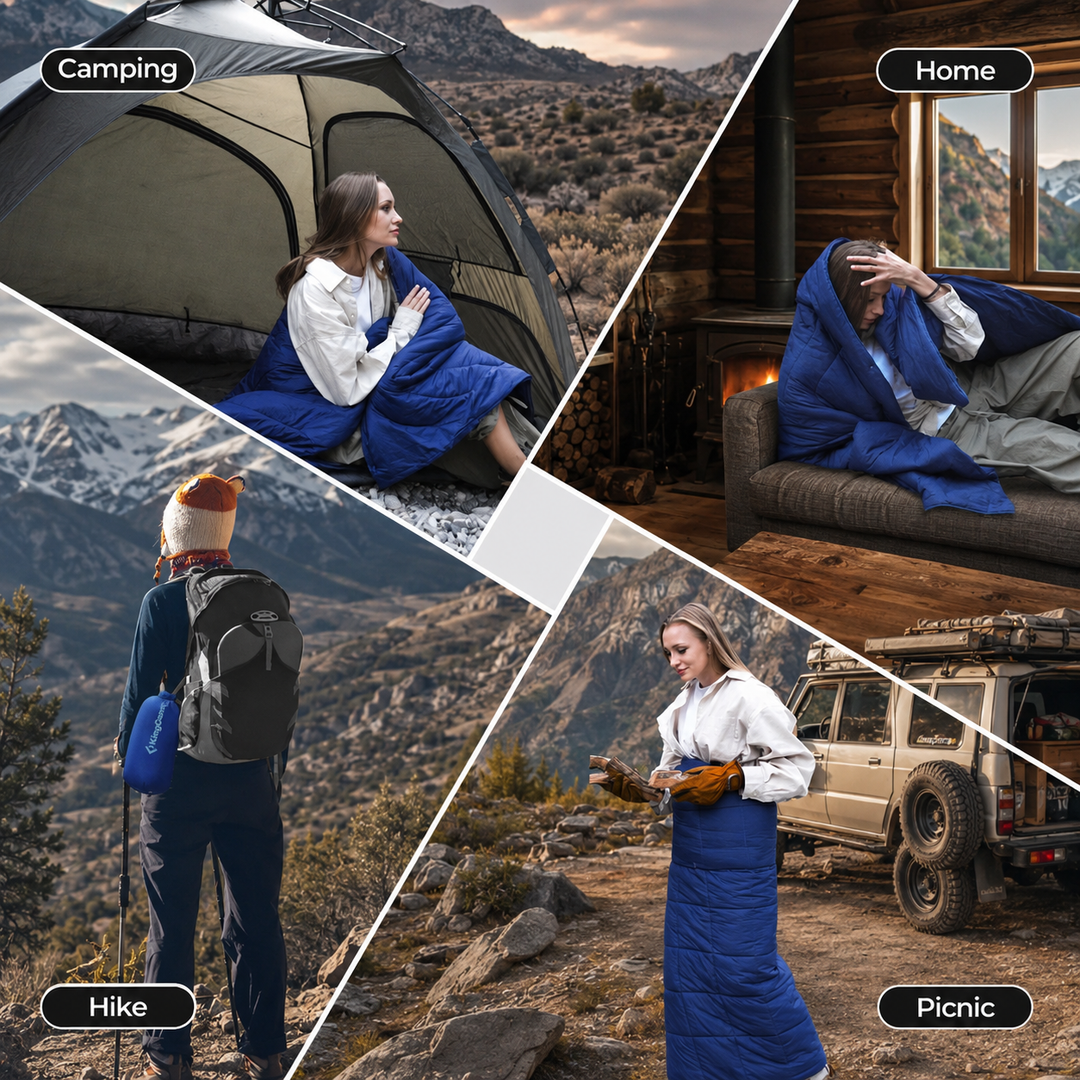 KingCamp BLANKET SMART 150 Convertible Camping Blanket