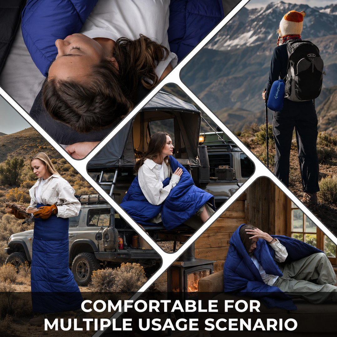 KingCamp BLANKET SMART 150 Convertible Camping Blanket