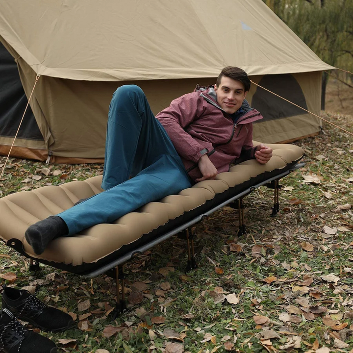 KingCamp Lightweight 3.9" Thick Insulated Air Pad — Single