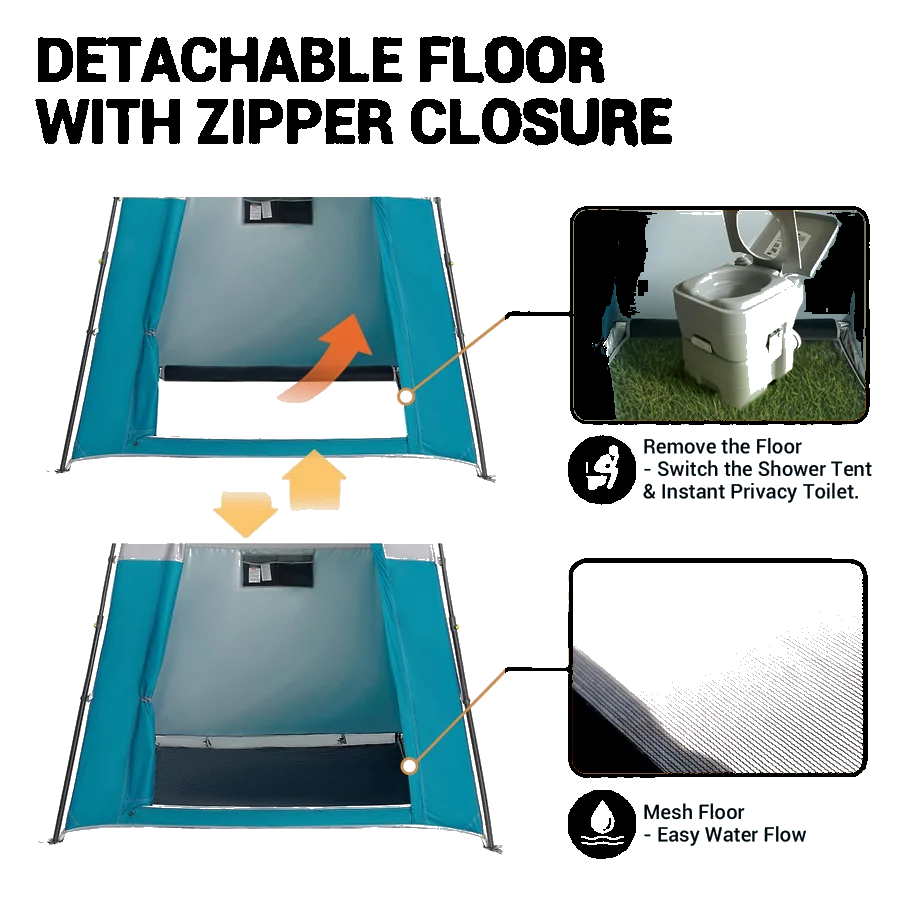 KingCamp MARASUSA Q Pop-Up Shower & Privacy Tent