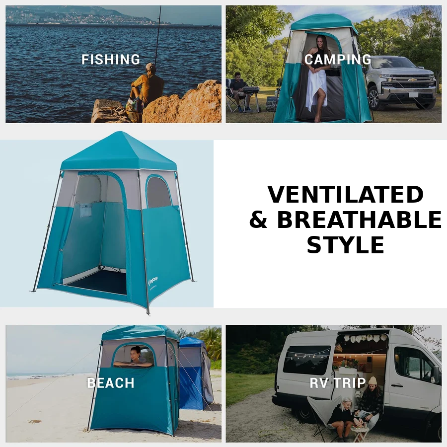KingCamp MARASUSA Q Pop-Up Shower & Privacy Tent
