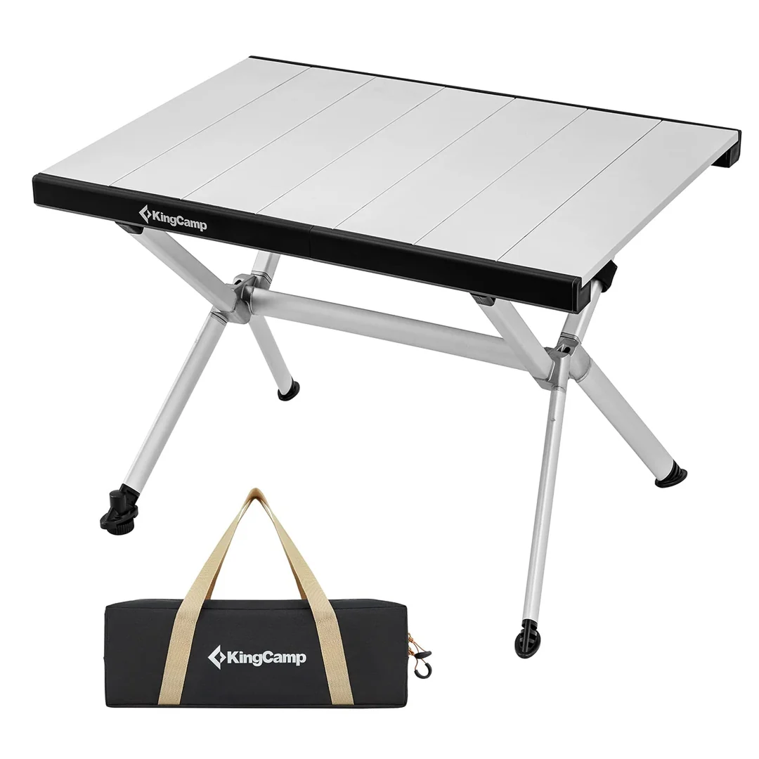 KingCamp Small Camping Aluminium Roll-Up Table