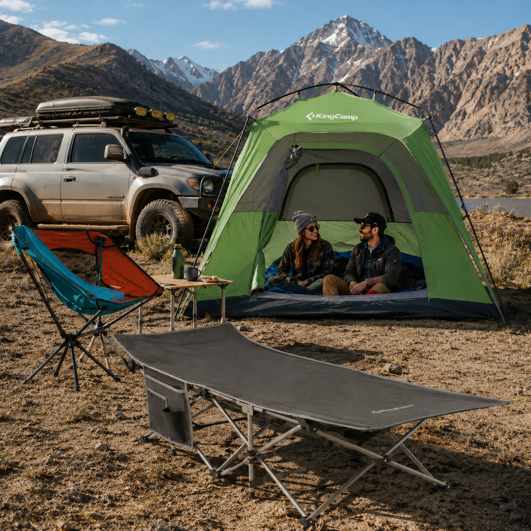 KingCamp Oversized Heavy Duty Camping Cot