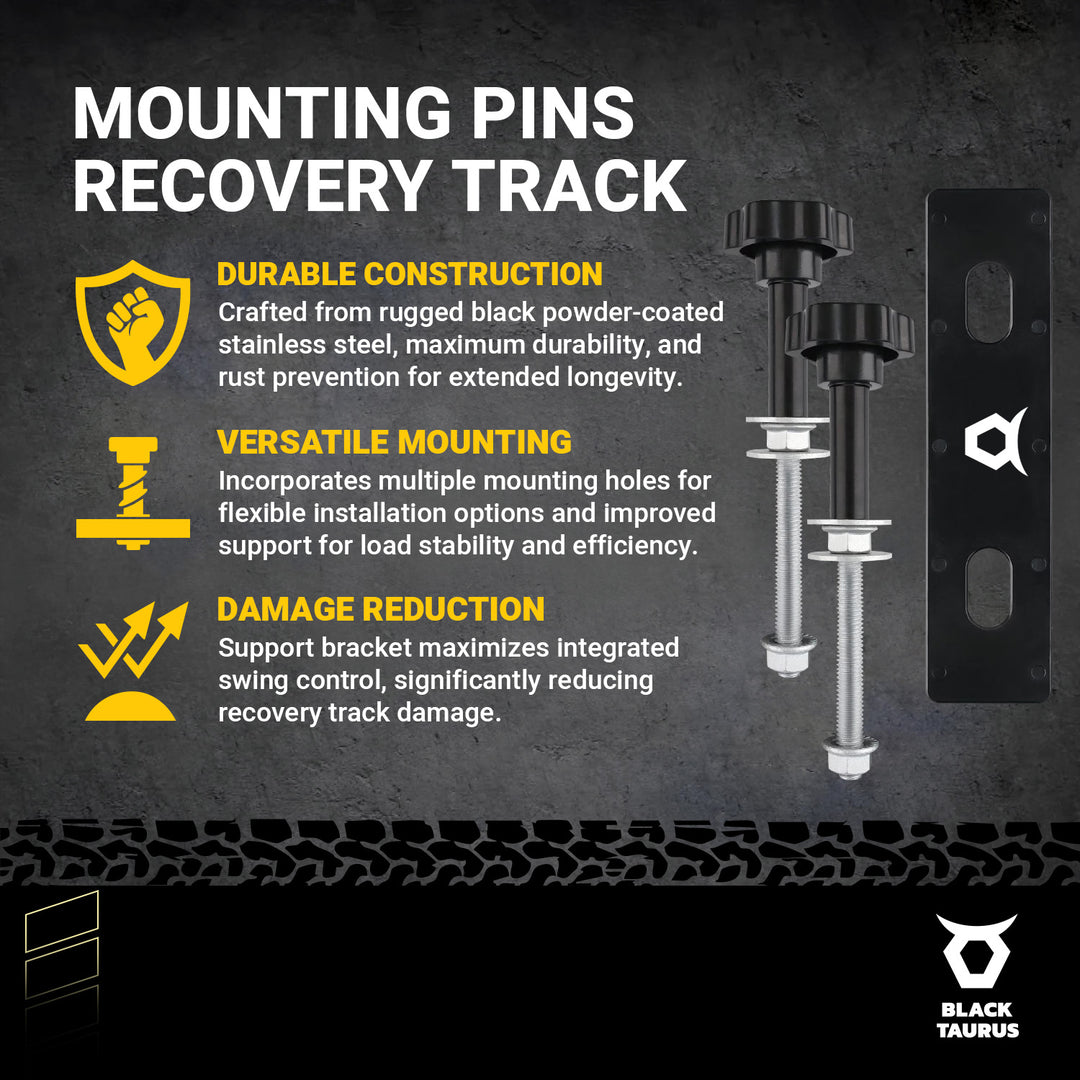 Mounting Pins for Recoery Track