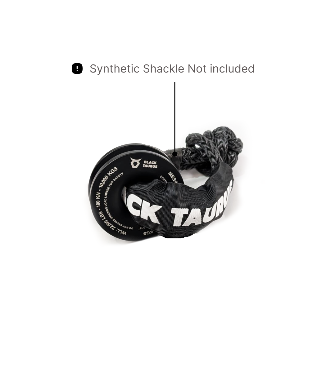 Rope Retention Pulley (Recovery Ring / Snatch Block Alternative)