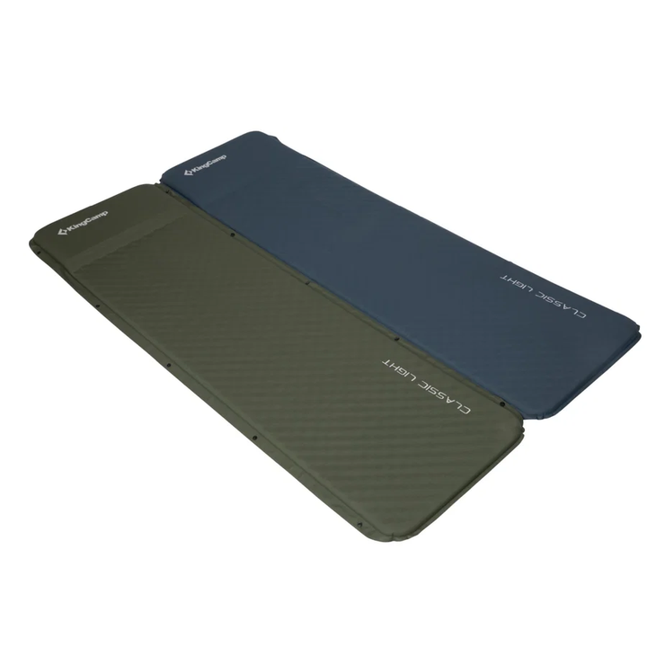 KingCamp Self-Inflating Sleeping Pad with Built-In Pillow — L